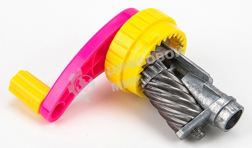 Точилка для карандашей механическая Deli E0739, 1 отверстие, пластик, ассорти