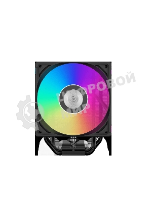 Устройство охлаждения (кулер) PcCooler RT500 Digital BK ARGb RT500-BKAWYL-GL черный 120мм алюминий+медь 2200rpm 32db 4-pin 240W
