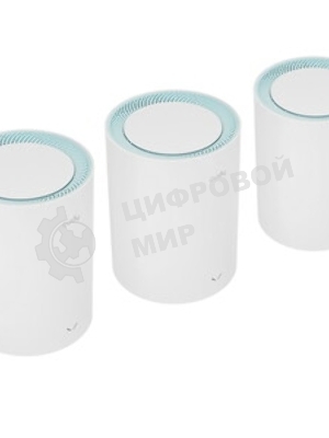 Бесшовный Mesh роутер Cudy M1200(3-Pack) AC1200 10/100BASE-TX белый (упак.:3шт)