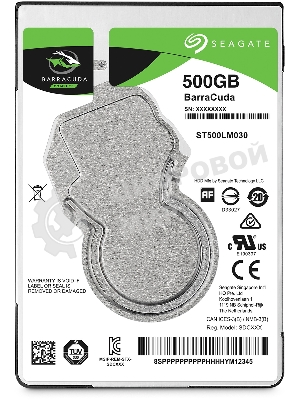 Жесткий диск Seagate Original SATA-III 500Gb ST500LM030 Barracuda (5400rpm) 128Mb 2.5