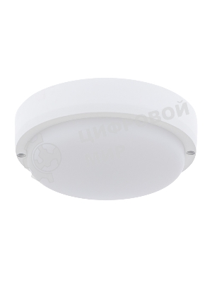 Светильник светодиодный пылевлагозащищенный Rexant ЖКХ-01 круг 12 Вт 1000 Лм IP65 155 мм 6500 K с микроволновым датчиком движения