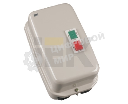 Контактор КМИ-34062 40А 220В/АС3 IP54 IEK KKM36-040-220-00