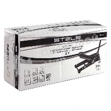 Домкрат гидравлический подкатной Stels 51136, быстрый подъем 3т low profile quick lift 75-515 мм про