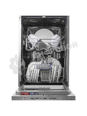 Встраиваемая посудомоечная машина Maunfeld MLP-08S, серебристый, 44.8 см, 9 компл., 49 дБ, класс A++