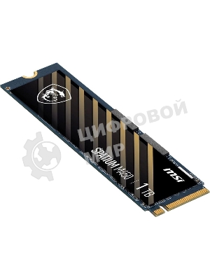 Накопитель SSD MSI SPATIUM M450, 1Tb, PCIe 4.0 x4, M.2 2280, NVMe, R/W 3400/2400