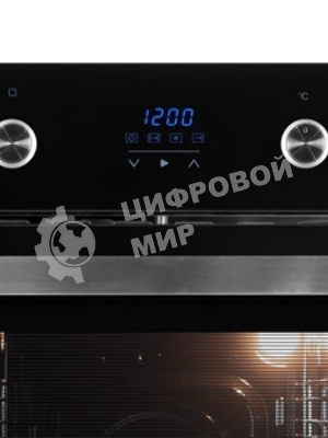 Духовой шкаф LEX EDP 4590 BL Matt Editionобъем 55л, LED таймер, 9 функций, встраиваемый