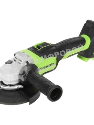 Угловая шлифовальная машина аккумуляторная GreenWorks GD24AG, 24V, бесщеточная без АКБ и ЗУ (3200207)