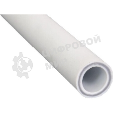 Труба PPR 20х2.8 PN20 стекловолокно бел. (дл.2м) RTP 10328