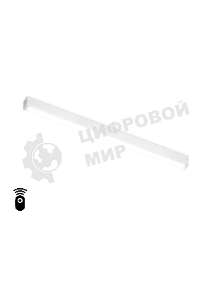 Управляемый светодиодный светильник для шинопровода Magnetic Ambrella light GL1291 WH белый IP20 24W 3000K-6400K 220V 120° 562*25*42 (Без ПДУ)