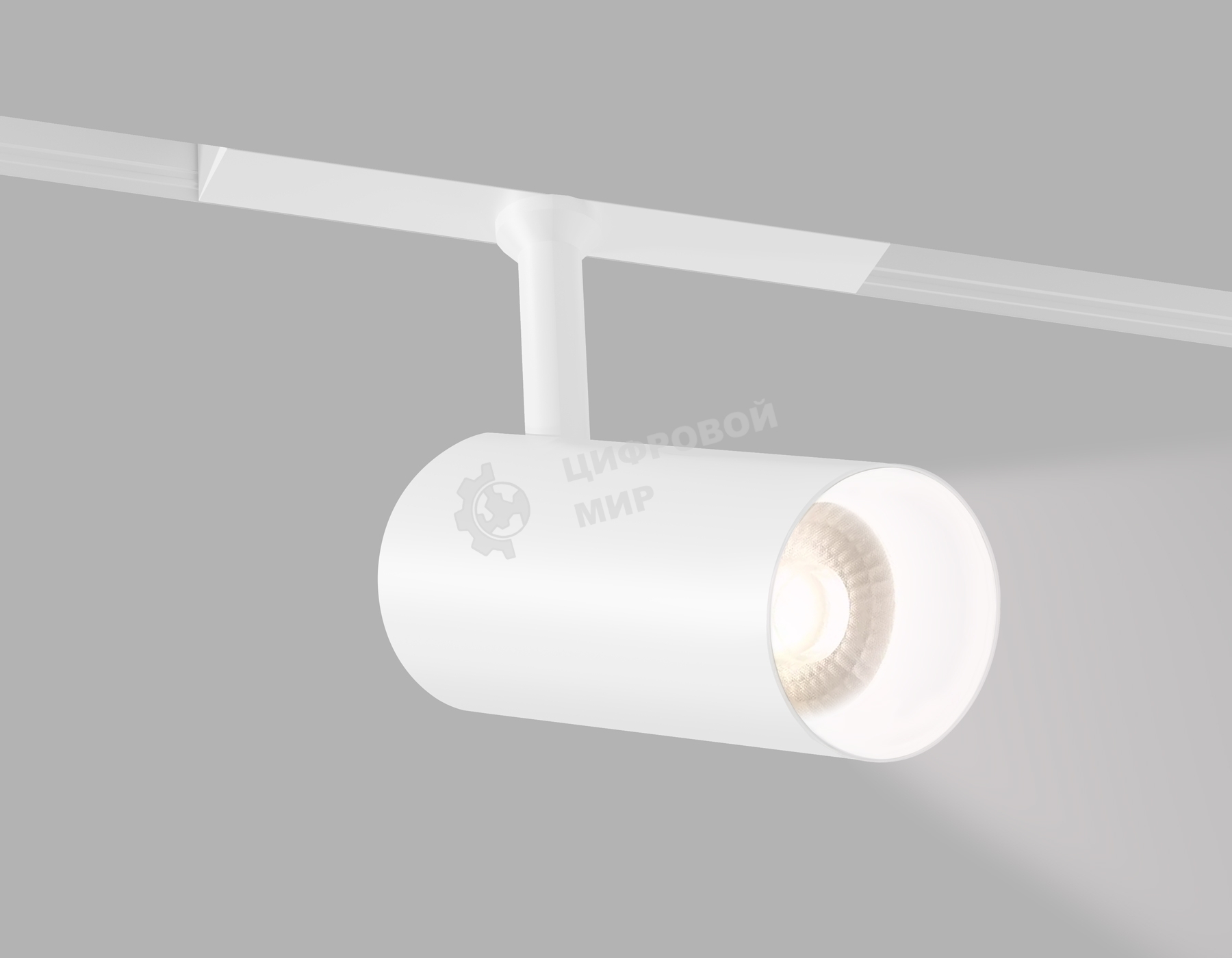 Трековый акцентный светильник Ambrella light GL4410 WH белый IP20 10W 3CCT 3000-6000K SMART 48V 24° D45*100