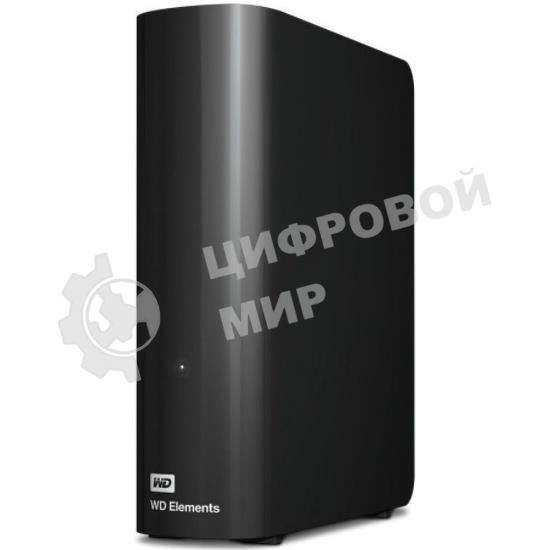 Внешний HDD WD Elements Desktop WDBWLG0140HBK-EESN, 14ТБ, черный