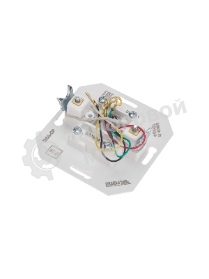 Розетка телефонная Kranz RJ11 DEA с/у мех. бел