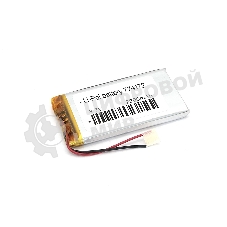 Аккумулятор Li-Pol (батарея) 7.7x41x72мм 2pin 3.7V/2200mAh