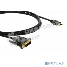 Кабель Kramer C-HM/DM-10 HDMI-DVI (Вилка - Вилка), 3 м