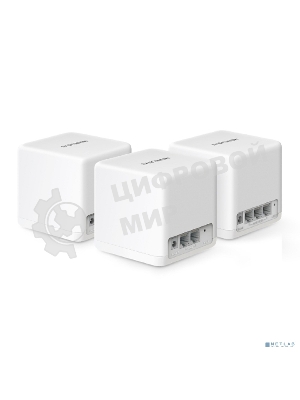 Бесшовный Mesh роутер Mercusys Halo H60X (3-pack) AX1500 Wi-Fi 6 система