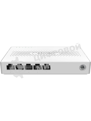 Коммутатор неуправляемый Tenda SM105, 5 портов, 5x2,5 Гбит/с, настольный, пластиковый корпус