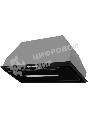 Вытяжка встраиваемая Kuppersberg Intro 70 черный, 70 см, 1000 куб. м/ч, 43 дБ