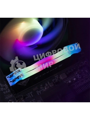 Оперативная память Patriot Viper Xtreme 5, DDR5, 32GB (2x16GB), 8000MHz, CL38, DIMM, с радиаторами, RGB, черный