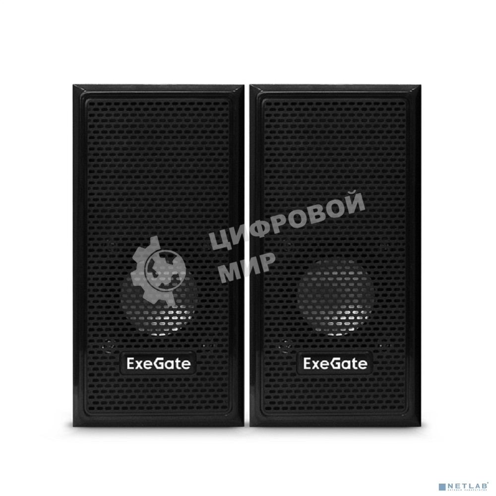 Акустическая система 2.0 ExeGate EX287058RUS Tango 312 (питание USB, 2х3Вт (6 Вт RMS), 80-20000Гц, светлое дерево)