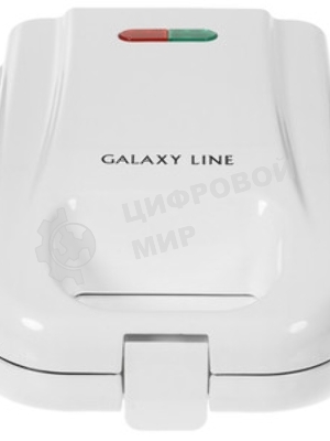 Вафельница Galaxy Line GL 2971, белый, со съемными пластинами, 750 Вт