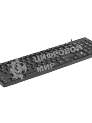 Клавиатура проводная Defender Accent SB-720, USB, черный