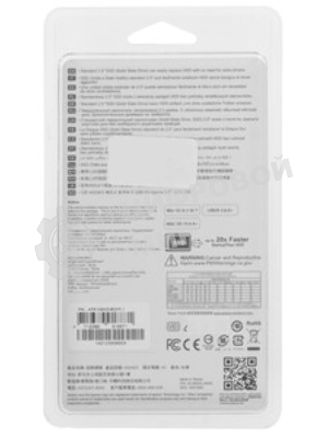 Накопитель SSD Apacer AS350X, 512Gb, 2.5