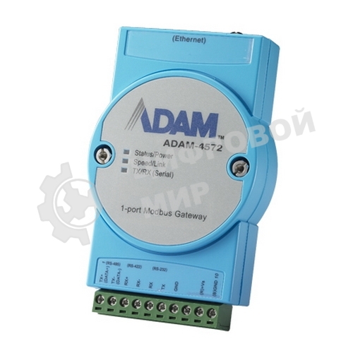 Модуль шлюза данных, 1 порт, Modbus TCP/RT Advantech ADAM-4572-CE