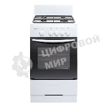 Плита газовая Gefest ПГ 3200-08 белый, конфорок 4 шт, духовка 42 л, 50 см x 85 см x 53 см