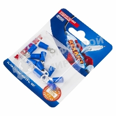 Наконечник кольцевой Rexant изолированный, ø4.3мм, 1.5-2.5мм², НКи 2.5-4/НКи2-4/RVS2-4, синий, в упак. 10 шт.