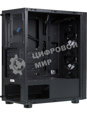 Компьютерный корпус Aerocool/Formula F-3401 (V1) черный без БП ATX 3x120мм 2xUSB 2.0 1xUSB 3.0 audio bott PSU