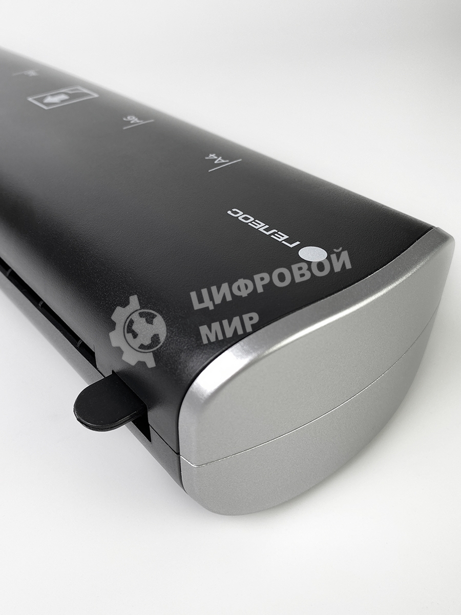 Ламинатор Heleos ЛМ-А4МЧС черный/серебристый A4 (75-125мкм) 30см/мин (2вал.) хол.лам. лам.фото