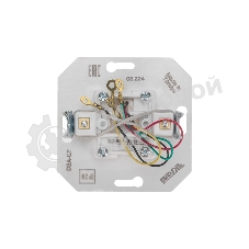 Розетка телефонная Kranz RJ11 DEA с/у мех. бел