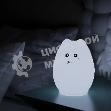 Ночник Gauss NN303 кошка белый