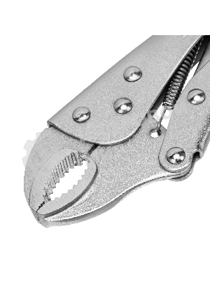 Зажим Сибртех ручной, полукруглый захват, 220 мм