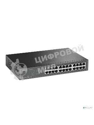 Коммутатор сетевой TP-Link SMB TL-SF1024 Коммутатор 24-port 10/100M Switch, 1U 19-inch rack-mountable steel case