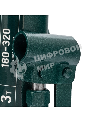 Домкрат гидравлический Сибртех бутылочный, 3т, 180-320 мм, в пластиковом кейсе