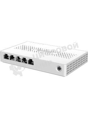 Коммутатор неуправляемый Tenda SM105, 5 портов, 5x2,5 Гбит/с, настольный, пластиковый корпус