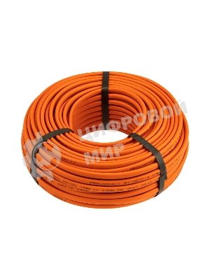 Кабель греющий PROconnect (нагревательный) саморегулирующийся пищевой SRP10-2CR, экранированный, 10Вт/м, 0,5мм2/100м, бухта 50м