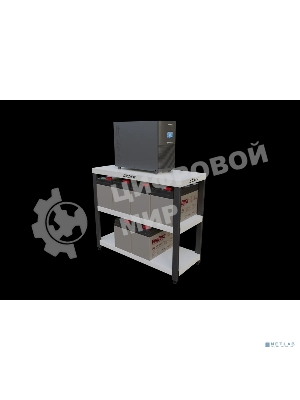 Источник бесперебойного питания STARK SC 3000 Online 12A 3000 ВА/2700 Вт {Online, Напольный, 110-300В, 4 х ЕВРО, Smart-slot, USB, RS232, EPO, БЕЗ АКБ - внешние батареи 6 шт от 4,5Ач до 240 Ач}