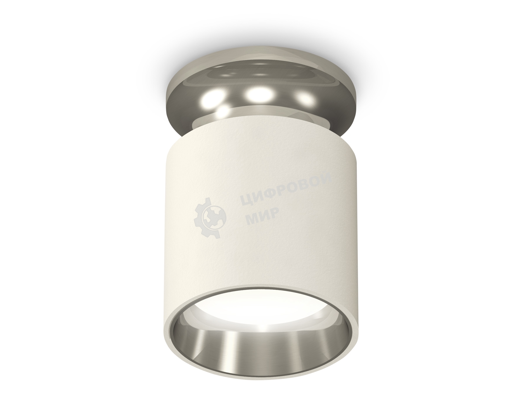 Светильник Ambrella Light XS6301142 SWH/PSL белый песок/серебро полированное MR16 GU5.3 (N6903, C6301, N6112)