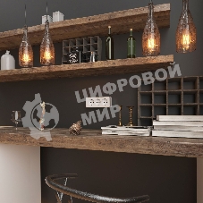 Розетка тройная с заземлением и шторками Gallant (белый)