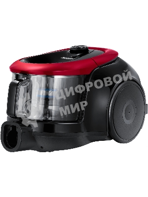 Пылесос Samsung VC18M21C0VR/EV красный/черный, 380/1800 Вт, уборка сухая, пылесборник контейнер 1.5 л