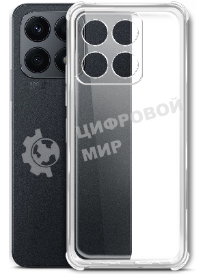 Чехол (клип-кейс) BoraSCO для Honor X6a 72472 прозрачный