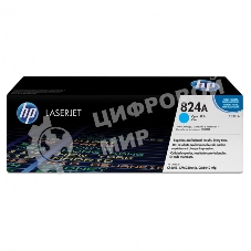 Картридж лазерный HP CB381A голубой Color LJ CP6015/CM6030mfp/CM6040mfp (21000 стр.)