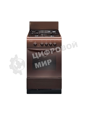 Плита газовая Gefest ПГ 3200-08 К19 коричневый, конфорок 4 шт, духовка 42 л, 50 см x 85 см x 53 см