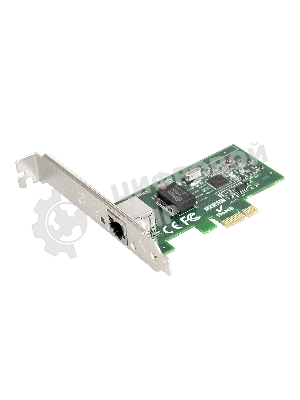 Сетевой адаптер ExeGate EXE-i210AT PCI Express 2.0 10/100/1000Mbps 1xRJ-45 (Copper) Intel WGI210AT