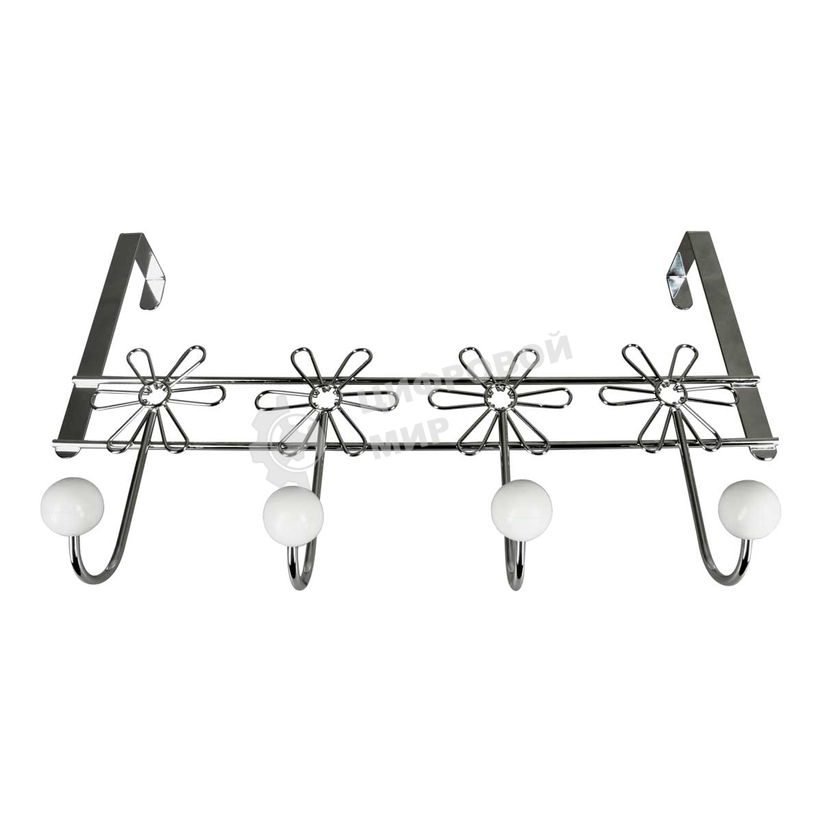 Вешалка на дверь ROSENBERG R-355061, 4 крючка