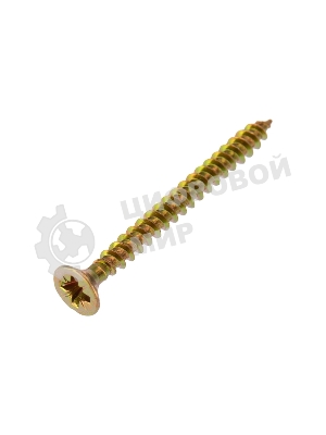 Саморез универсальный Kranz 3.5х40, желтый цинк, упаковка поставщика (12 000 шт.)