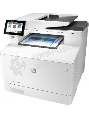 МФУ лазерное HP Color LaserJet Pro M480f (3QA55A), A4, цветной, печ. до 27 стр/мин., скан. до 29 стр/мин. (ч/б) 20 стр/мин. (цвет), 600 x 600 dpi, USB, RJ-45, Air Print, Mopria
