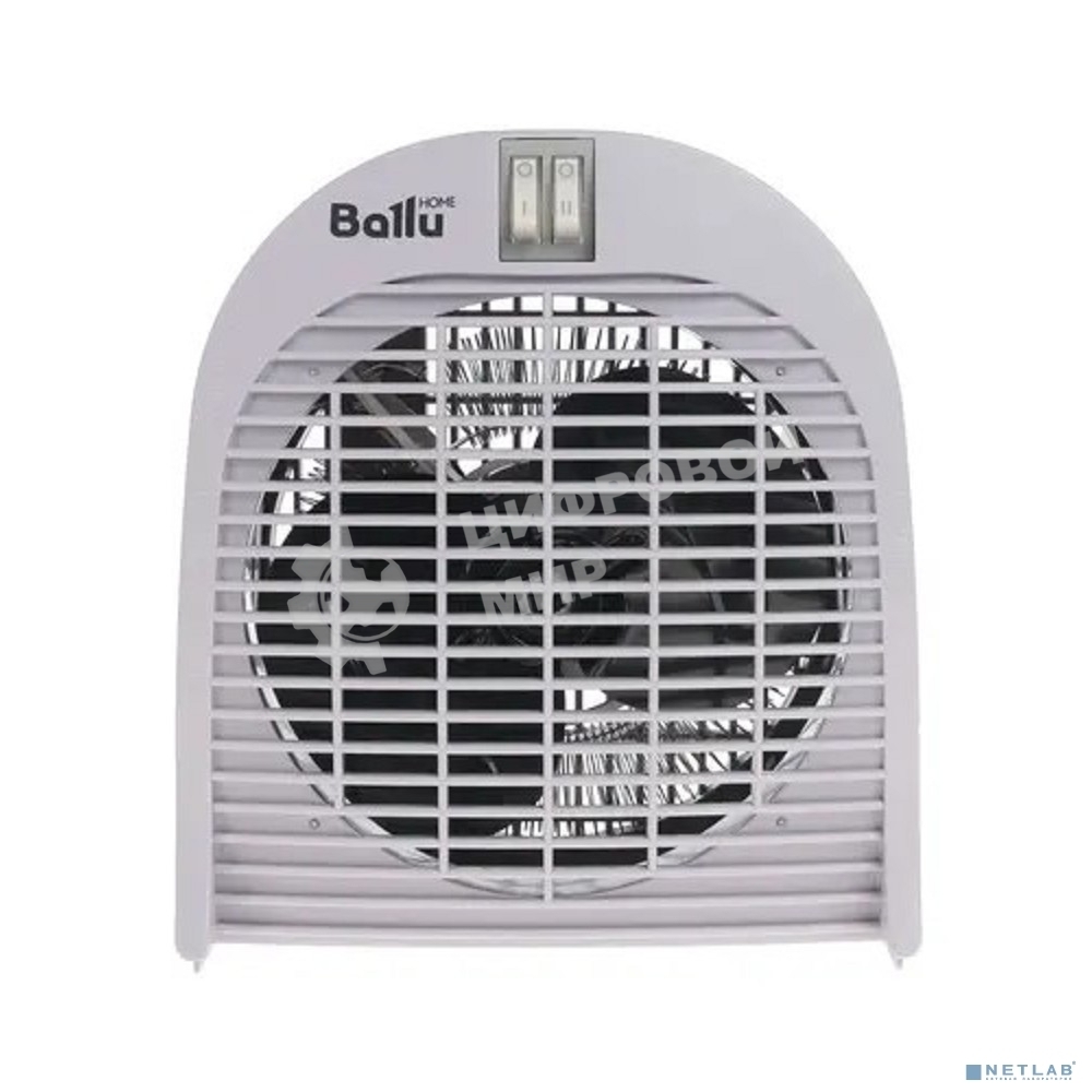 Тепловентилятор Ballu BFH/S-04 серый, 2000 Вт, 25 м2, термостат